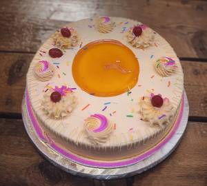 Butterscotch Normal Butter Cream Cake