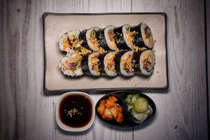 Veg Tempura Kimbap