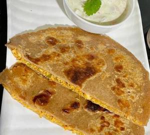 Paneer Paratha + Raita