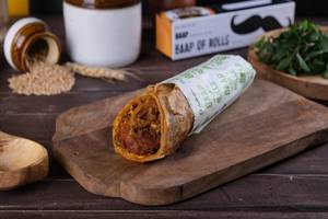 Masala Chaap Wheat Roll