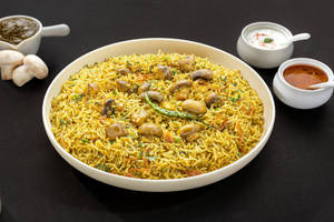 Gongura Mushroom Biryani