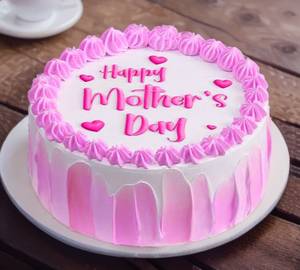 Happy Mothers Day Vanilla Cake