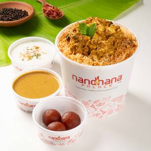 Bucket Paneer Hyderabadi Biryani
