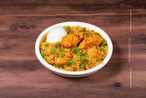 Egg Chicken Spicy Ginger Rice