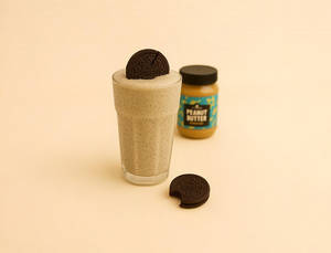 Peanut Oreo Milkshake