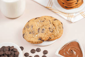 Gluten Free Nutella Sea Salt Cookie