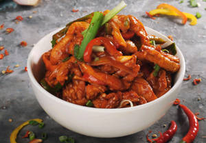 Honey Chilli Potato