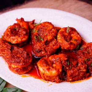 Prawns Ghee Roast