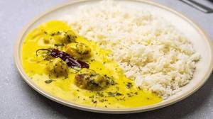 Rice with Kadhi