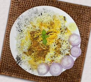 Hyderabadi chicken dum biryani