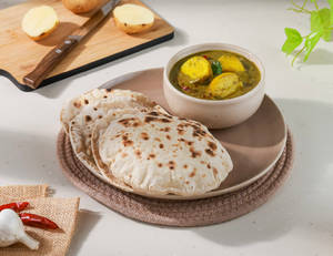 Aloo Palak - Light Meal