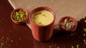 Thanda Kesar Badam Milk