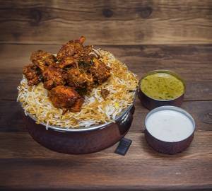 Chicken Fry  Biryani  Single