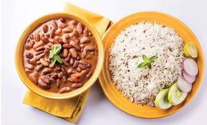 Rajma Chawal Thali