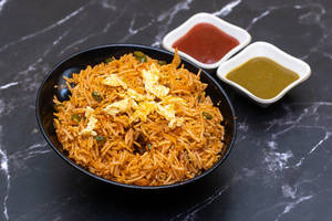 Schezwan Egg Fried Rice