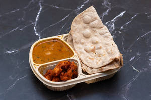 2 Pc Roti + Chicken Masala + Chilli Chicken