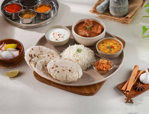 Mutton Curry - Feast Thali
