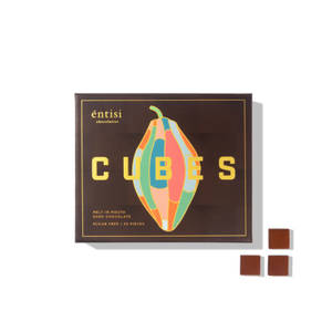 Sugar Free Dark Chocolate Cubes (25 Pcs)