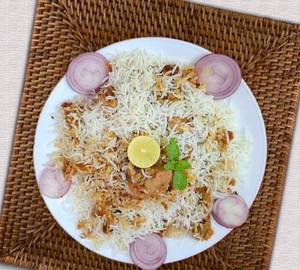 Lucknowi chicken dum biryani