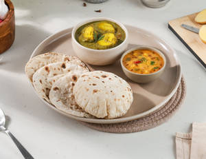 Aloo Palak - Everyday Thali