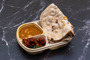 2 Pc Roti + Mushroom Masala + Chilli Gobi