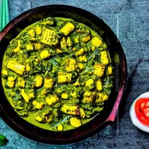 Corn Palak Paneer