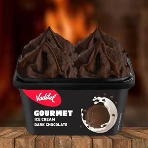 Dark Chocolate Gourmet Natural- Ice Cream Tub [750 Ml]