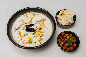 Special Curd Rice With Potato Fry