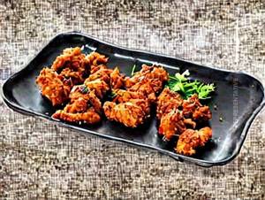 Crispy schezwan chicken