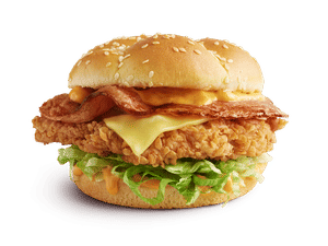 Cheesy Zinger Burger