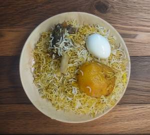Mutton Biryani with Eggs
