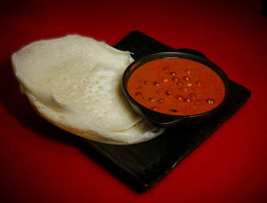 3 Appam + Kadala Curry