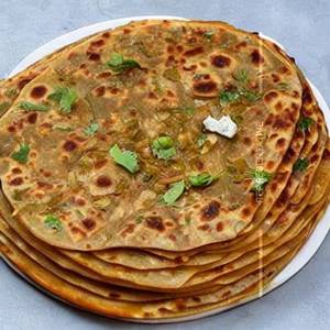 Cheese keema paratha