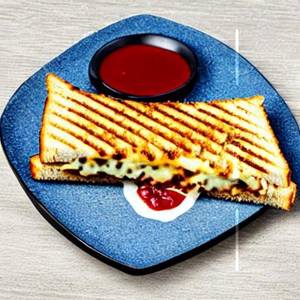 Cheese Jam Sandwich Grilled