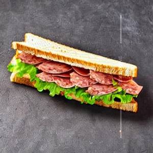 Chicken Salami Sandwich