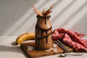 Banana Chocolate Smoothies
