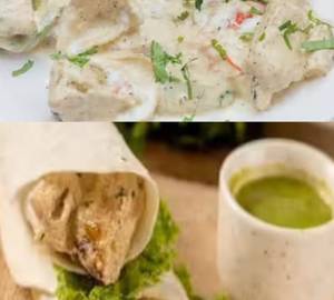 Malai Chaap + Malai Chaap Roll