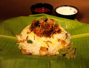 Puttu Biryani Erachi(buffalo)