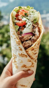 Chicken Shawarma Roll