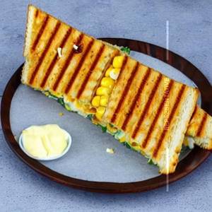 Cheese Corn Sandwich Grilled