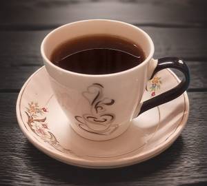 1 black coffee without sugar