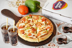 Cheesy meal for 2 (Veg) upto 62% off
