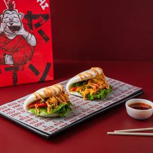 Crunchy Veg Bao 2 Pcs