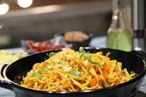 Chilli Garlic Noodles (veg)