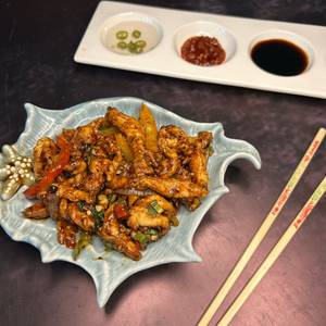 Chicken In Black Pepper Sauce