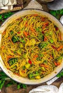 Veg Singapori Noodles