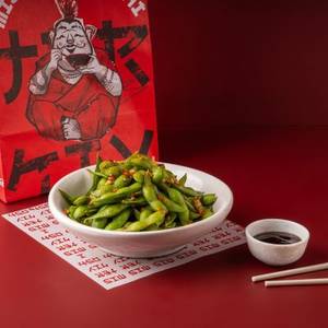 Edamame Two Ways Sea Salt & Burnt Garlic