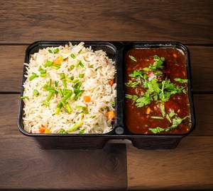 Veg Manchurian + Veg Fried Rice