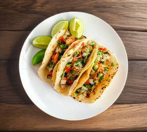 EGG TACOS WITH FRENCH FRIES 2EGG