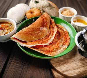 Rava coconut masala dosa
